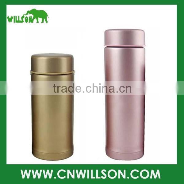 double wall vacuum mugs , vacuum gold thermal sports flask