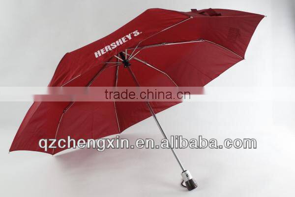 foldable automatic advertising umbrella