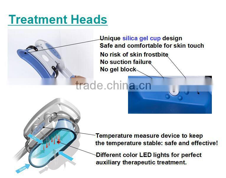 2015 latest cryo slimming machine body sculpting vacuum rf machine