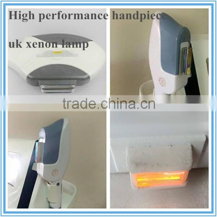 vertical powerful US xenon lamp shr ipl hair removal machine hair removal ipl