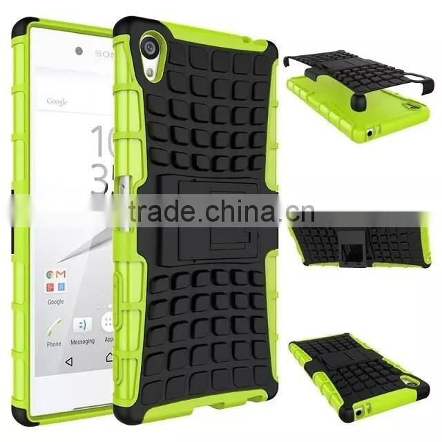 For SONY XPERIA Z5 PREMIUM Z5+ Armor CASE Heavy Duty Hybrid Rugged TPU Impact Kickstand Hard ShockProof CASE OUT DOOR CASE