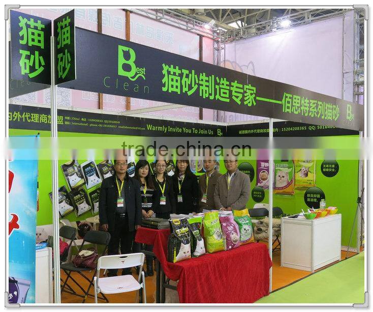 bentonite cat sand with lemon flavor best clean brand pet litter OEM