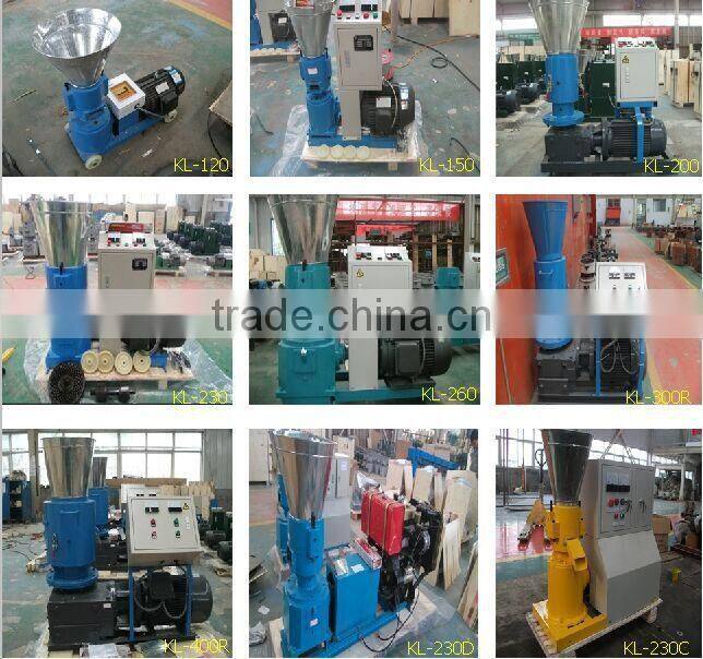 Trade Assurance flat type sawdust wood pellet mill machine
