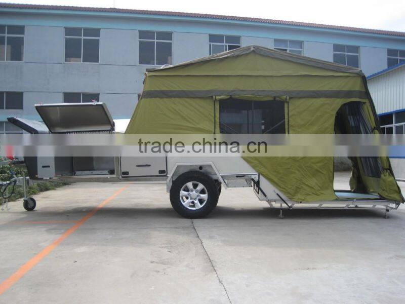 Off road hard floor camper trailer camping trailer caravan