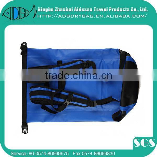 30L High quality PVC waterproof hiking backpack for traveling