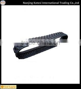 Manufacturer earthmoving parts rubber track /rubber track shoe/rubber track shoe
