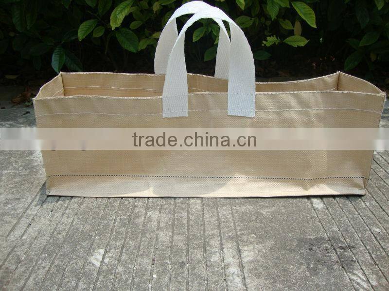 hessian jute pop up bag