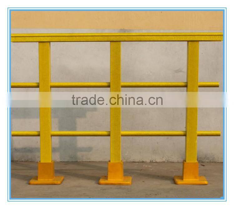 Fiberglass frp rail fence for farm/garden fence/park fence