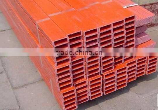 UV resistant high strength GRP Rectangular Tube/frp rectangular tube/rectangular tube