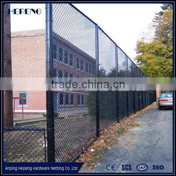 Hot Sale Electro Galvanized Chain Link Fence For Garden/Sport Fence