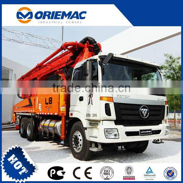 Foton 8x4 concrete mixer with pump