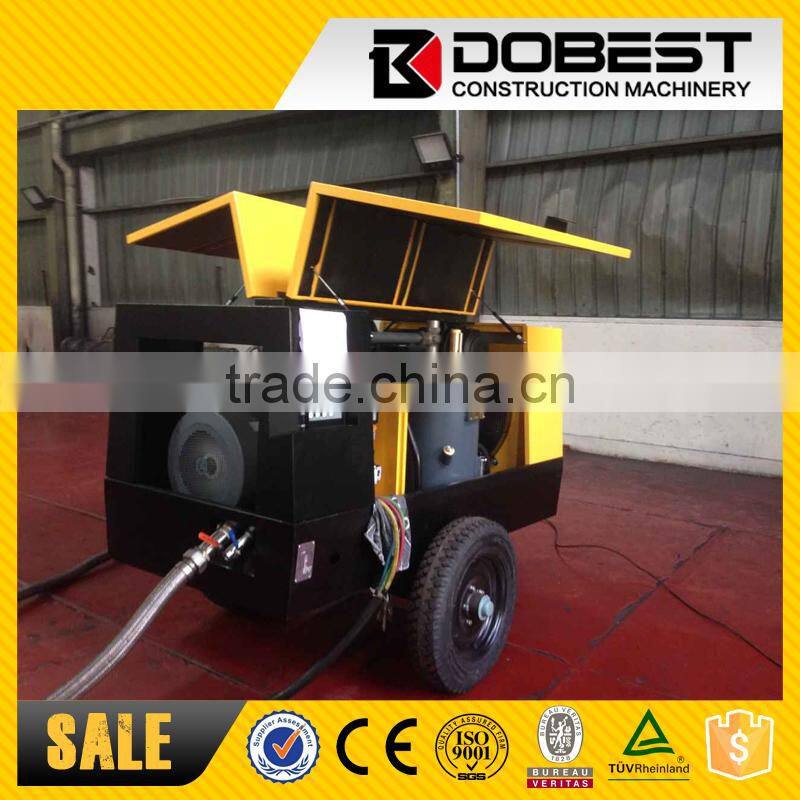 Chinese KAISHAN Diesel Driven Portable Screw Air Compressor LGCY-6/7