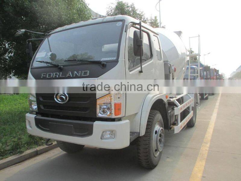FORLAND small transit mixer from hubei factory for sale