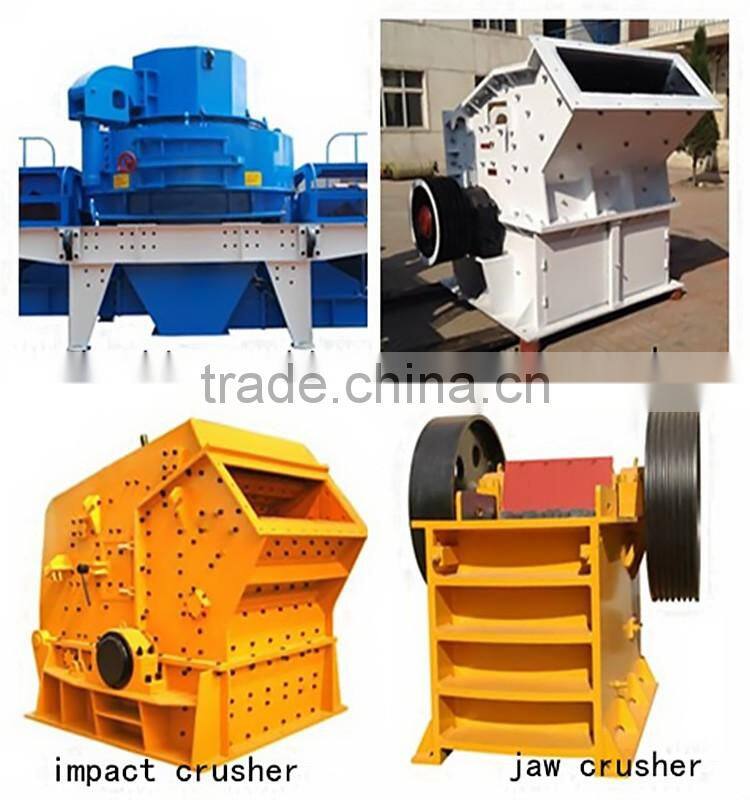 Professional manufacture glass raw materials crushing sand making machines