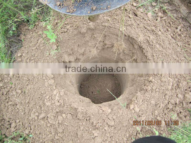 skid steer loader attachment earth auger powerhead