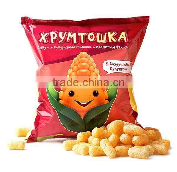 Commercial puffing corn snack food extruder/ Puffed corn snack machine factory price
