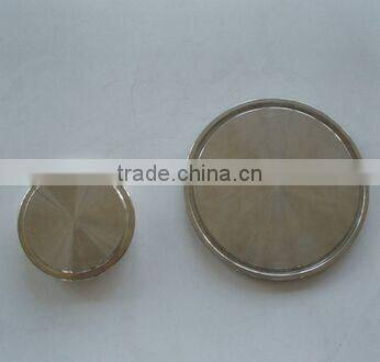 304 316 10" sanitary end cap welded