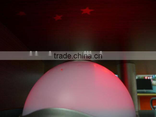 Projection Clock with LED Color-Change Projector