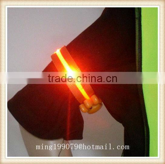 manufacturer Promotinal LED Light Reflective Safety Arm Band