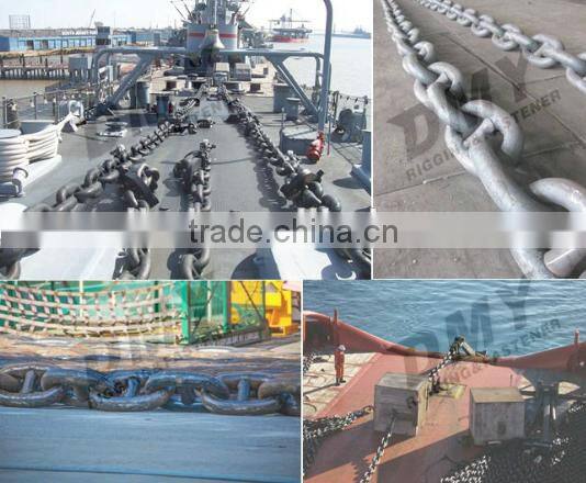 China manufacturer Rigging hardware galvanized DIN763 link chain