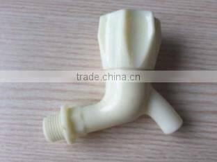 white color ABS/PVC Quarter Turn Plastic Taps/Faucet