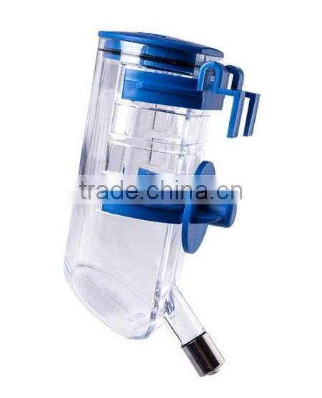 Hangable Plastic Pet Accessory Dog Drinking Bottle