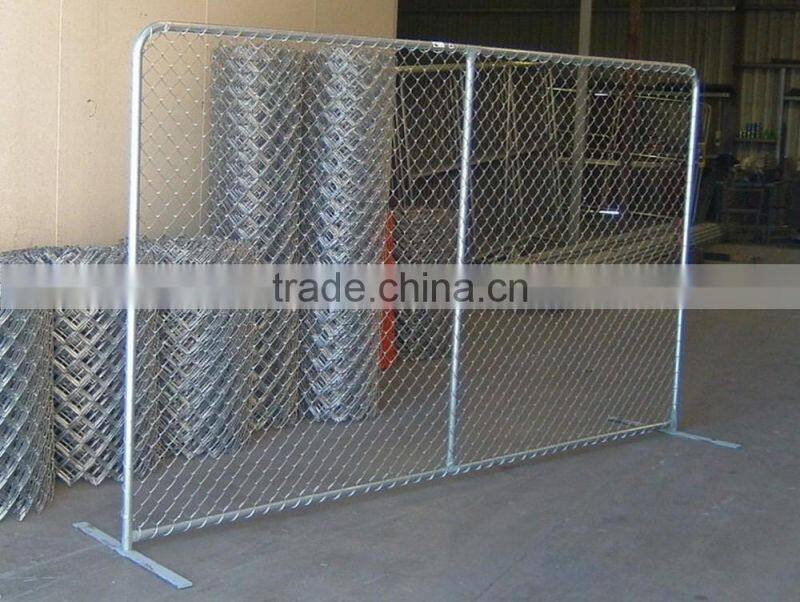 2016 the hot selling USA type temporary construction chain link fence
