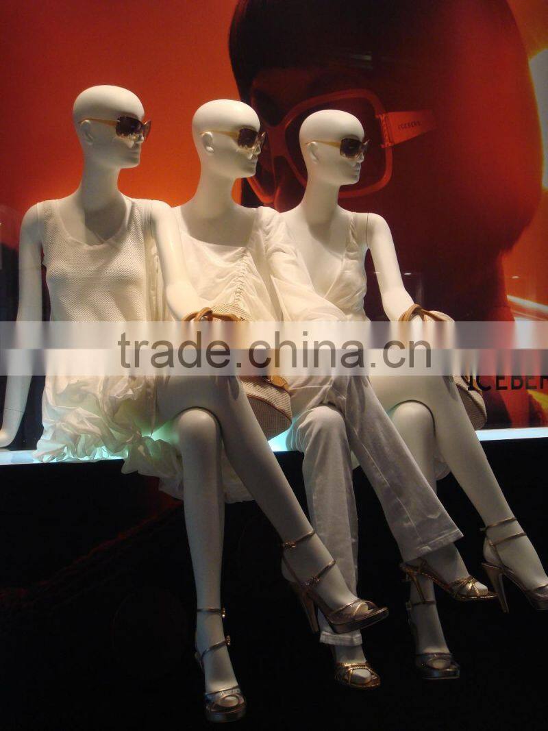 2016 newly long neck headless female mannequin