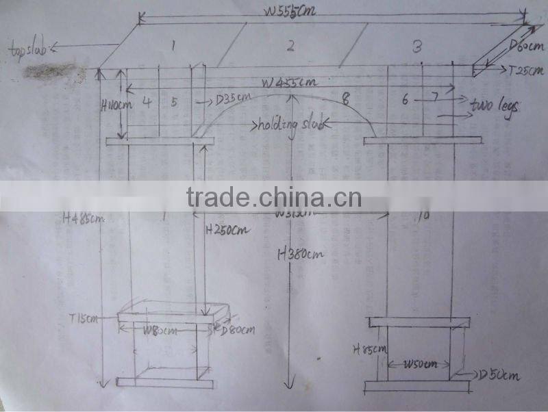 Clasical Marble Door Arch Surround Pattern Carving
