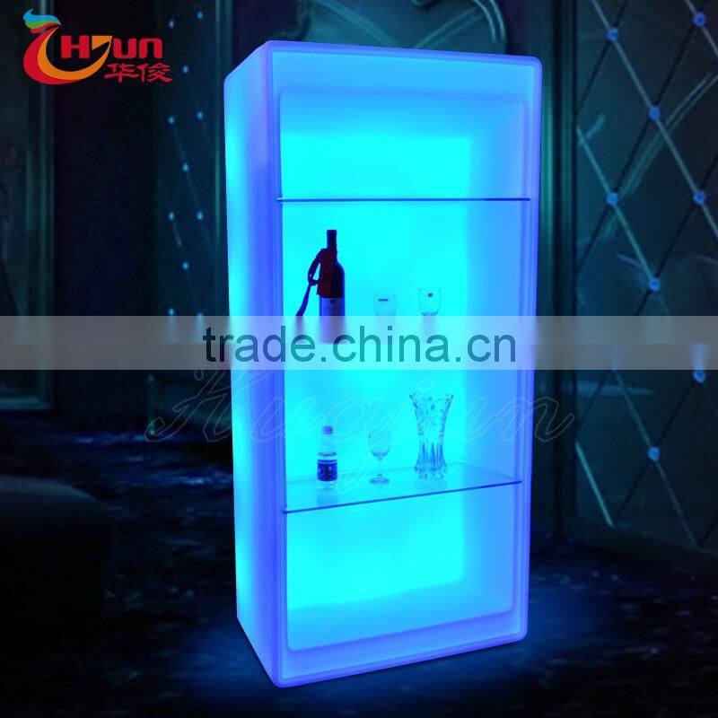 led stepped bottle display
