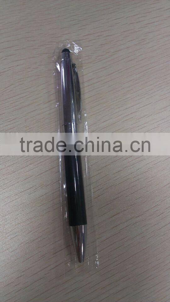 New product twist-action stylus pen,ball pen with touch srceen,capacitance pen