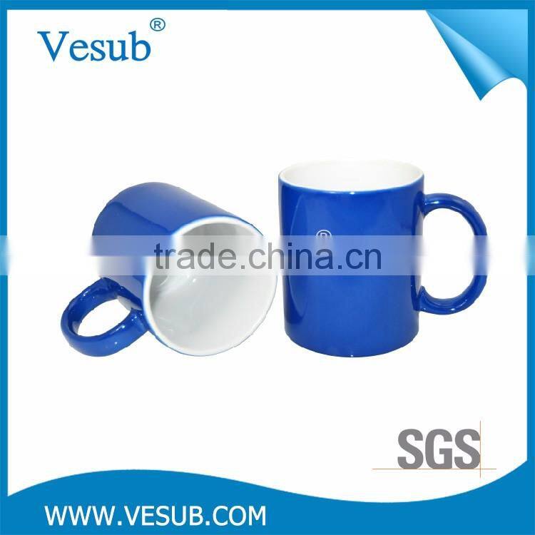 Alibaba Promotional Custom 11 Oz Sublimation Magic Color Changing Mugs