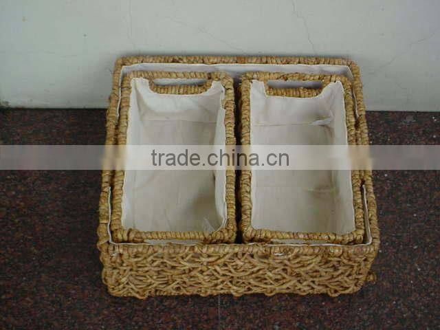 linyi wholesale sea grass basket maize mose basket