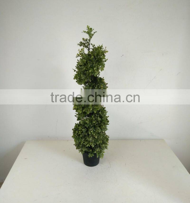 factory outlets artificial decorative spherical green tree wholesale
