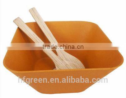wholesale high quality bamboo fiber salad bowl