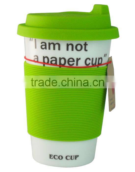 Heat resisting and durable silicone tea cup sets