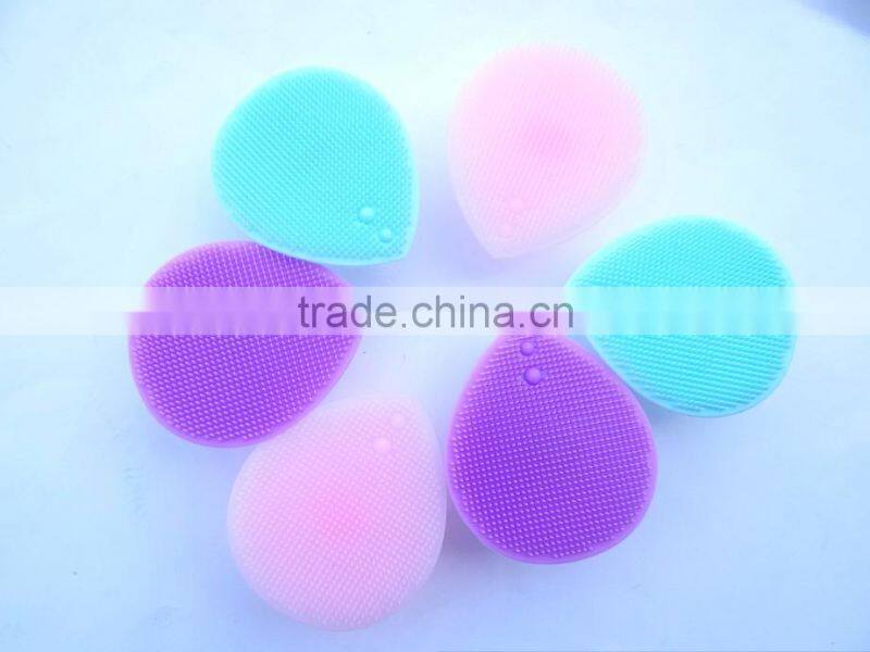 silicone soft skin face cleaning brush