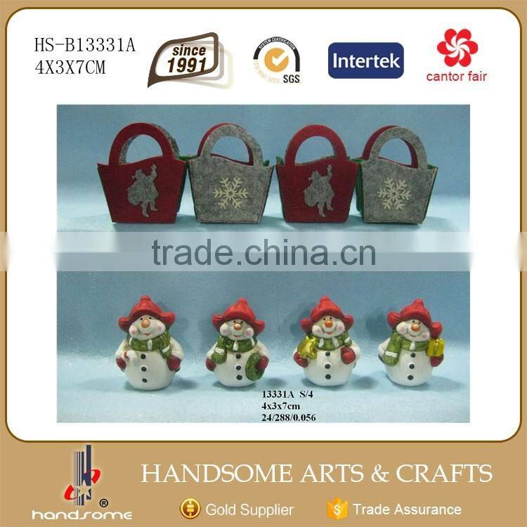 Mini Cramic Wholesale Holiday Time Christmas Decorations