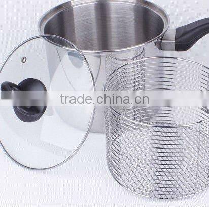 hot-sell stainless steel pasta pot--430 with high quality and low price