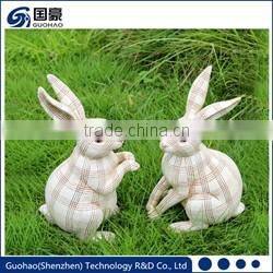 Impressive Resin dog welcome sign garden statues