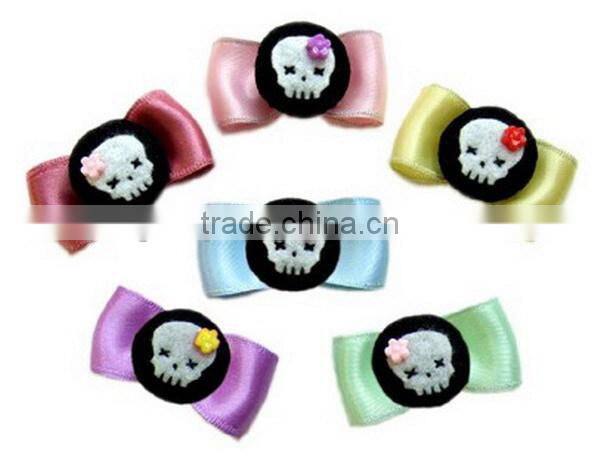 hot 2017 best selling new product decorative custom handmade fabric china supplier felt cheap made in france hair clip