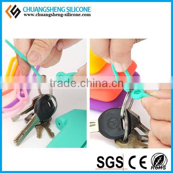 SMALL T-SHIRT FORM SOFT SILICONE CASE/BAG FOR KEY OR CARD