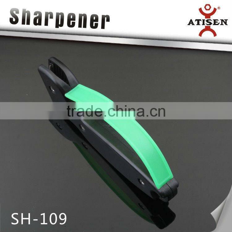 Hot sale colorful knife sharpener with hard alloy blade