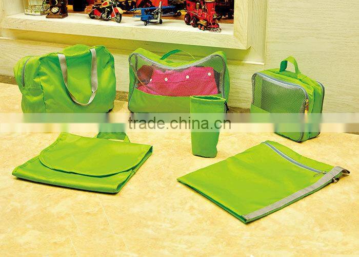 Portable travel tote toiletries laundry clothes travel storage bag