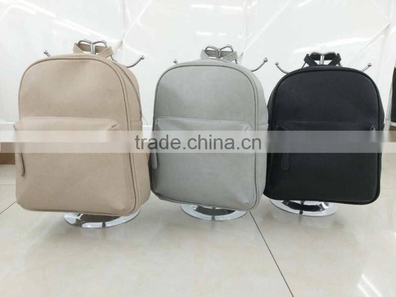 Custom vintage crazy ladies PU leather handbag tote bag wholesale have stock