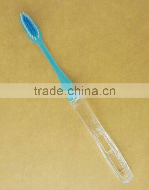 Disposable Double Sided Hotel Toothbrush has Mini head