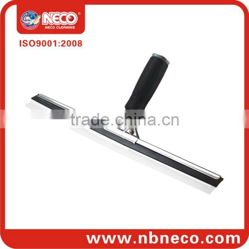 Industrial stainless steel window squeegee