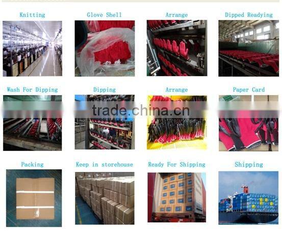 Hot Sales Nature White Short Welding Glove For EN388