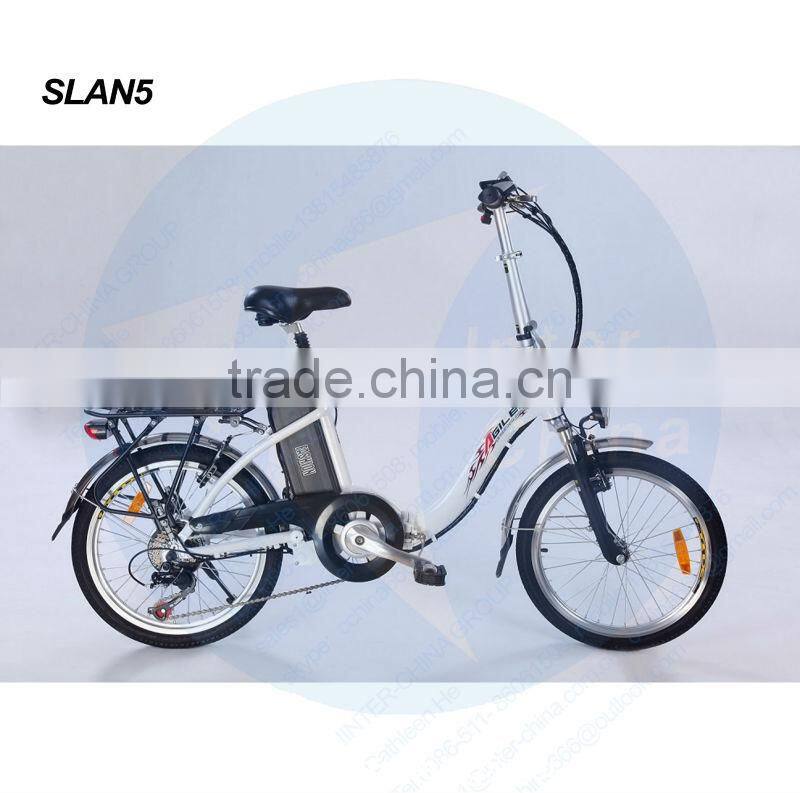 20inch Fashion Electric bike; foldable E Bike; with Lithium battery ; For ladies;