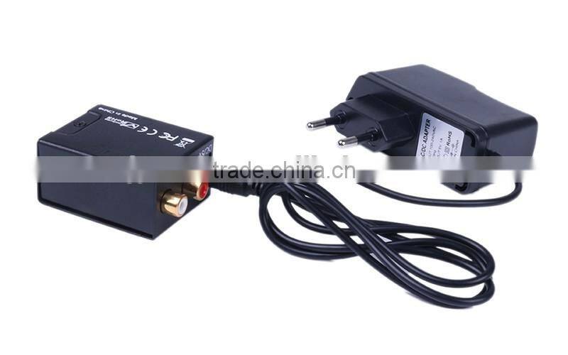 Digital audio out optical converter h0tpn analog audio converter for sale